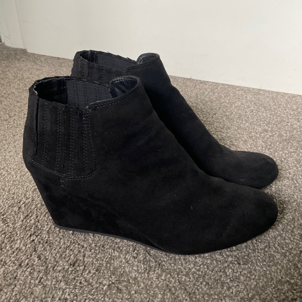 Womens wedge boot